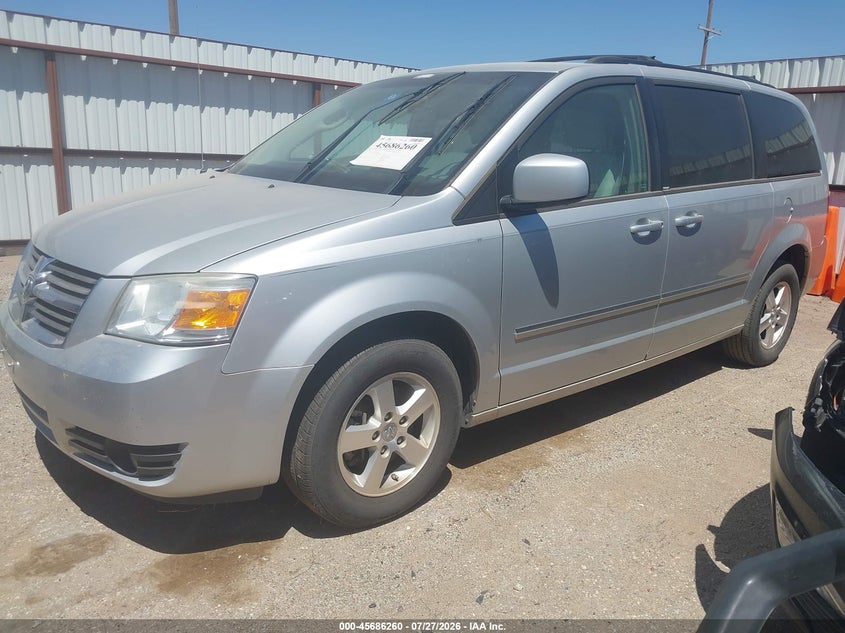 2009 Dodge Caravan, Обычный износ, IAAI, VIN 2D8HN54199R612867 — фото 2