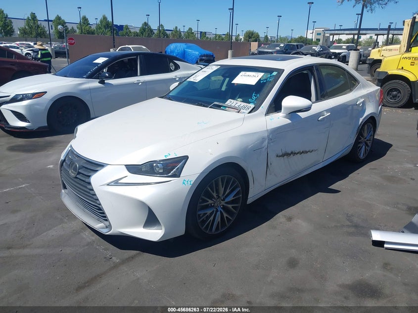 Vin: jthba1d29j5063849, lot: 46184872, lexus is 300 20182