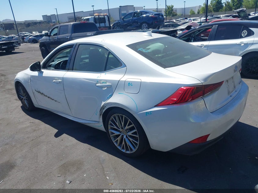 Vin: jthba1d29j5063849, lot: 46184872, lexus is 300 20183