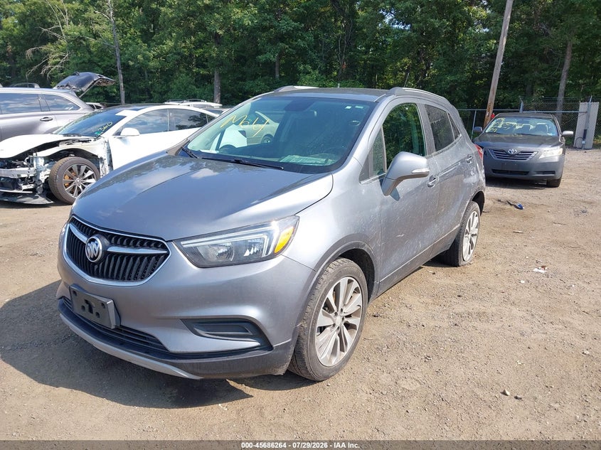 Vin: kl4cjasb6kb766573, lot: 46184873, buick encore fwd preferred 20192