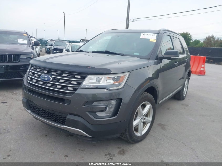 Vin: 1fm5k8d80hgd18259, lot: 46184874, ford explorer xlt 20172