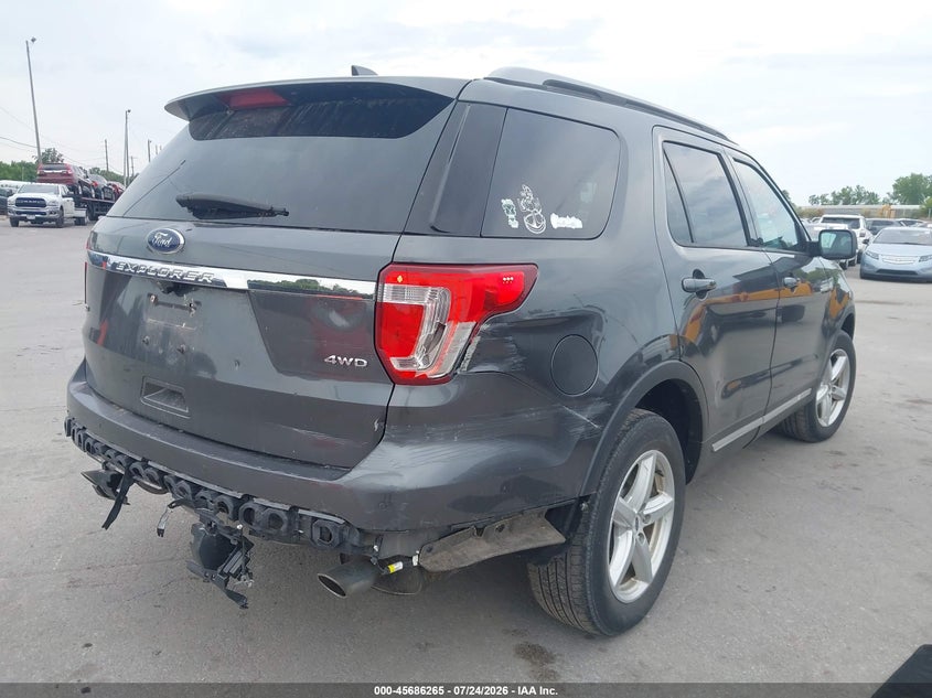 Vin: 1fm5k8d80hgd18259, lot: 46184874, ford explorer xlt 20174