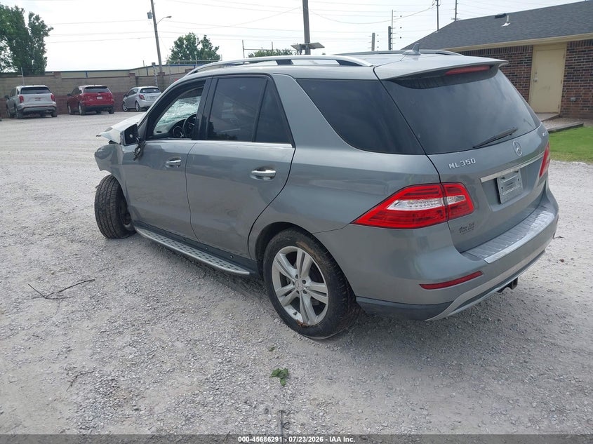 Vin: 4jgda5hb1da171501, lot: 46184900, mercedes-benz ml 350 4matic 20133
