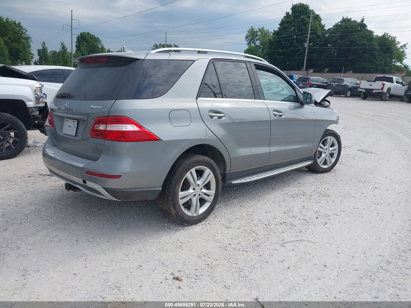 Vin: 4jgda5hb1da171501, lot: 46184900, mercedes-benz ml 350 4matic 20134