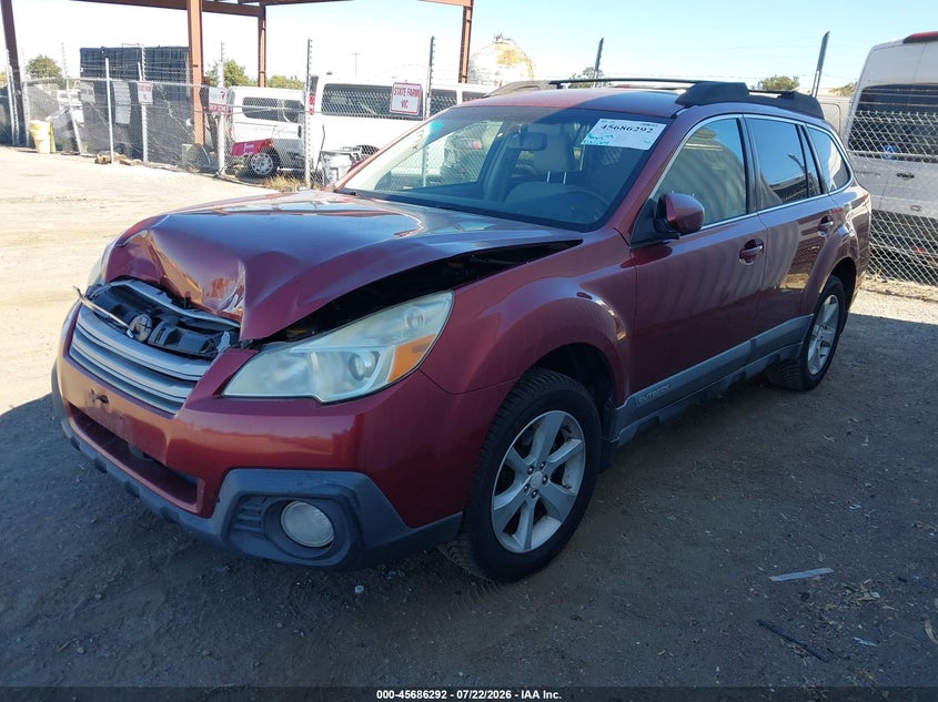 Vin: 4s4brbcc2d3309940, lot: 46184901, subaru outback 2.5i premium 20132
