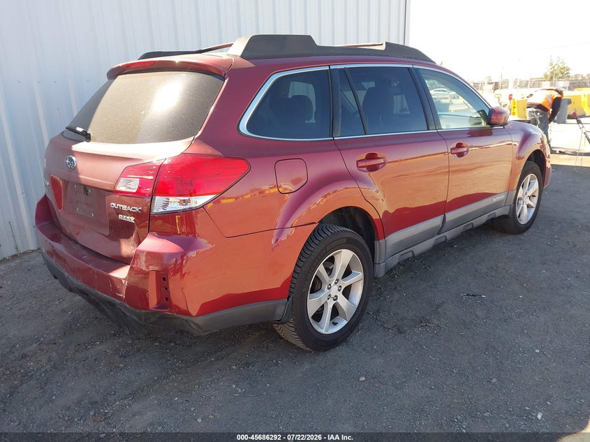 Vin: 4s4brbcc2d3309940, lot: 46184901, subaru outback 2.5i premium 20134