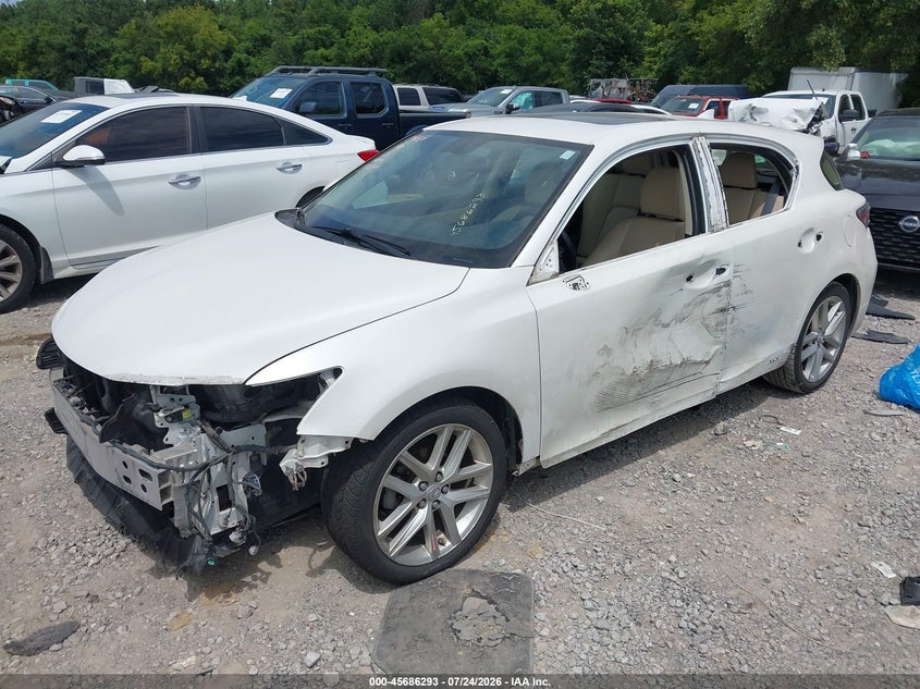 Vin: jthkd5bh9e2187620, lot: 46184902, lexus ct 200h 20142