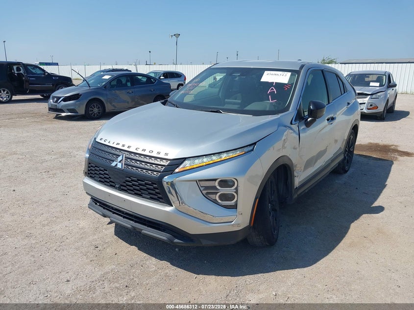 Vin: ja4atvaa6rz000555, lot: 46184921, mitsubishi eclipse cross black edition s-awc/le s-awc/ralliart s-awc/se s-awc 20242