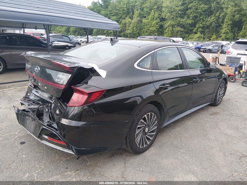 Vin: kmhl34jj3la009899, lot: 46184924, hyundai sonata hybrid sel 20204