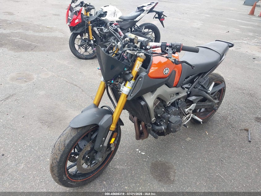 2014 Yamaha Fz09 VIN: JYARN33E4EA003305 Lot: 45686319