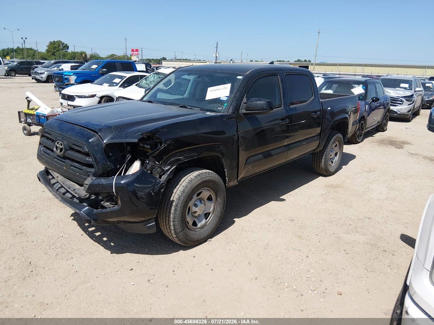 2017 Toyota Tacoma Sr VIN: 5TFAX5GN8HX102518 Lot: 45686326