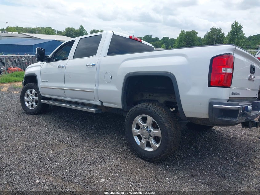Vin: 1gt12tey1jf251607, lot: 46184947, gmc sierra 2500hd slt 20183