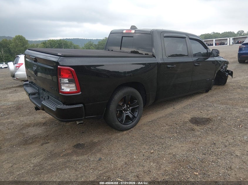 2023 Ram 1500 Big Horn 4X4 5'7 Box VIN: 1C6RRFFG5PN679370 Lot: 45686358