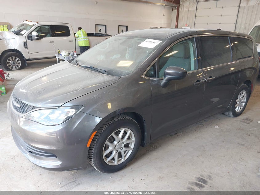 Vin: 2c4rc1dg6hr501147, lot: 46184973, chrysler pacifica touring 20172