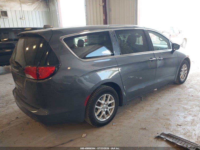Vin: 2c4rc1dg6hr501147, lot: 46184973, chrysler pacifica touring 20174