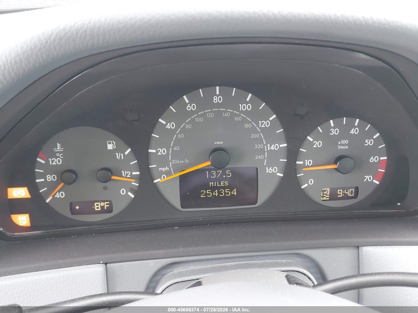 2002 MERCEDES-BENZ E 320 auction photo 7