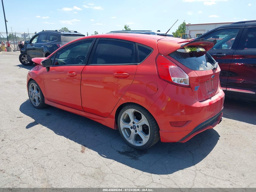 Vin: 3fadp4gx2fm175742, lot: 46184993, ford fiesta st 20153