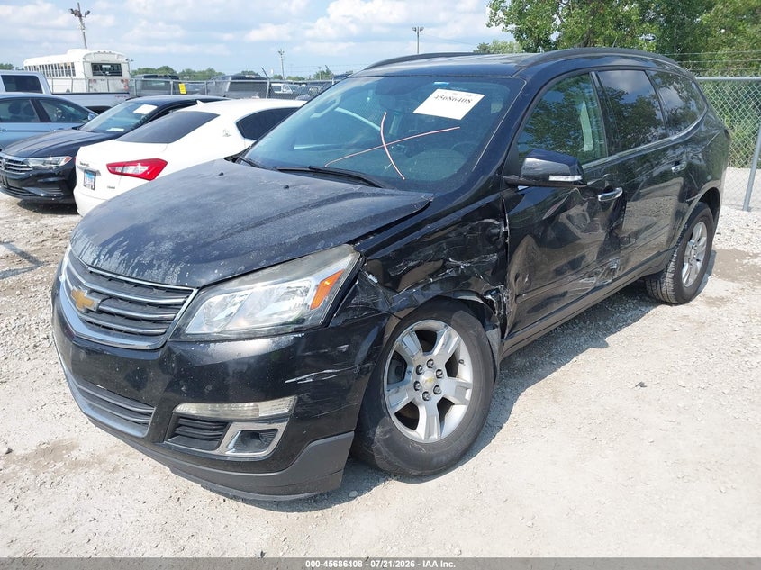 Vin: 1gnkrgkd8gj157827, lot: 46185017, chevrolet traverse 1lt 20162