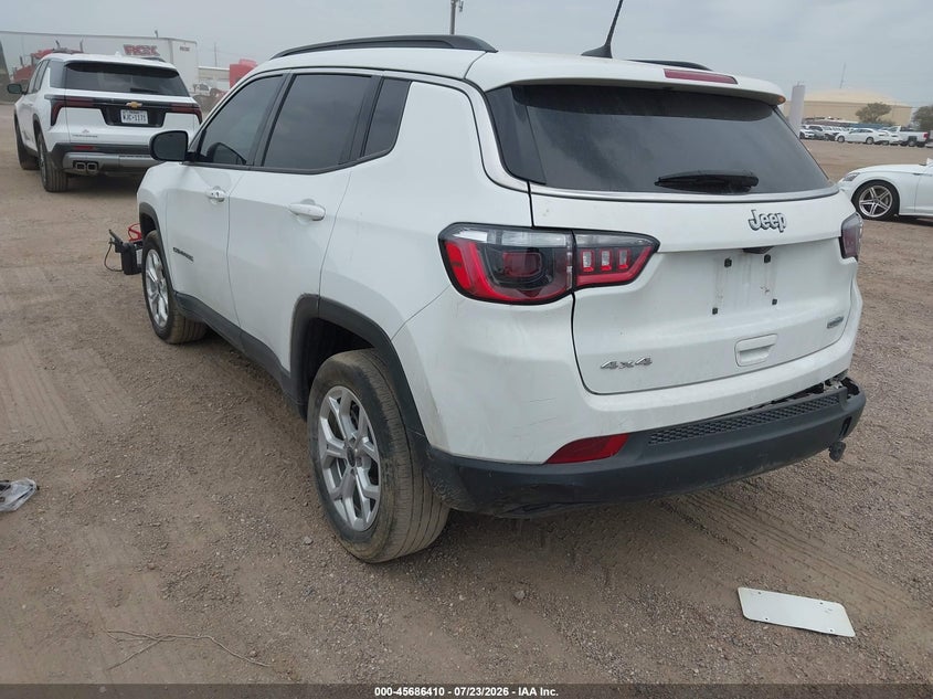 Vin: 3c4njdbn0st537475, lot: 46185020, jeep compass latitude 4x4 20253