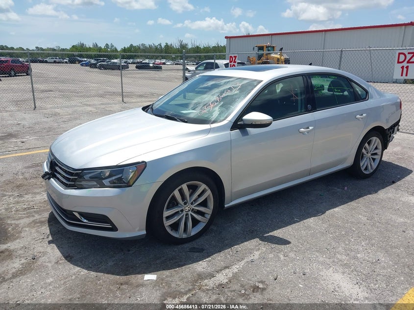 Vin: 1vwla7a3xkc005295, lot: 46185022, volkswagen passat 2.0t wolfsburg edition 20192