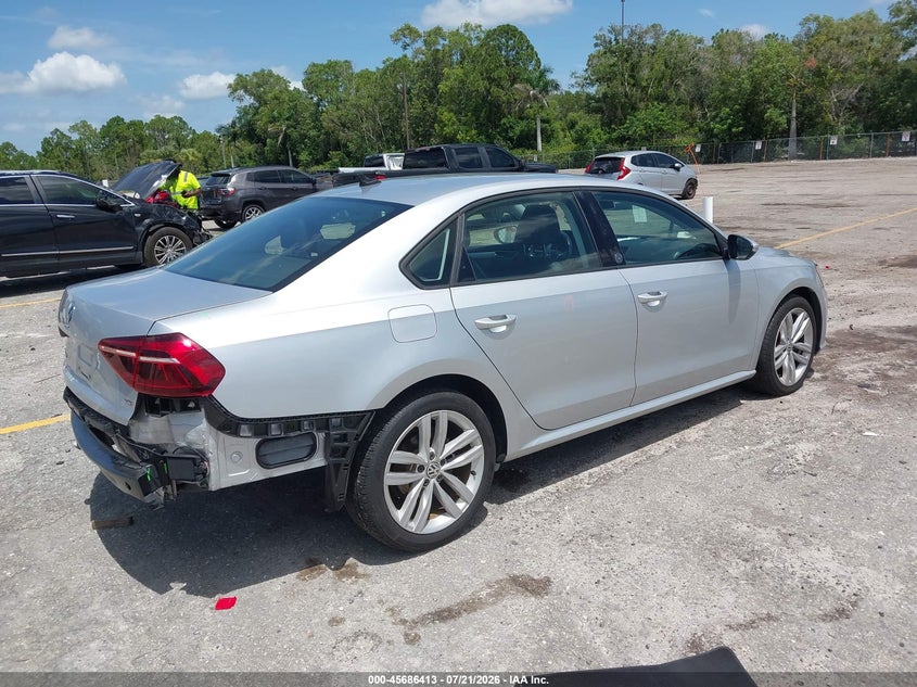 Vin: 1vwla7a3xkc005295, lot: 46185022, volkswagen passat 2.0t wolfsburg edition 20194