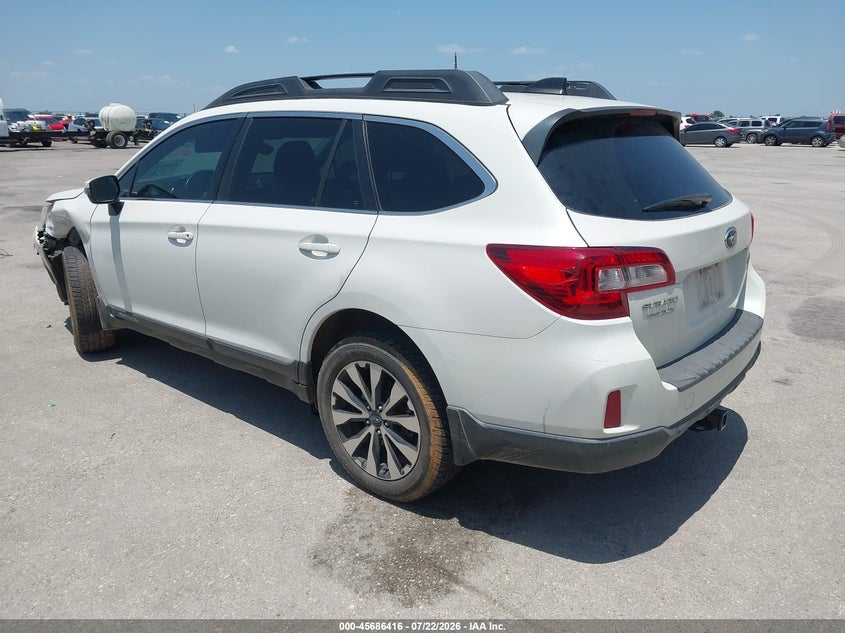 Vin: 4s4bsanc5h3365128, lot: 46185025, subaru outback 2.5i limited 20173