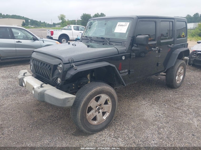 JEEP WRANGLER UNLIMITED 2016 VIN 1C4BJWDGXGL188129