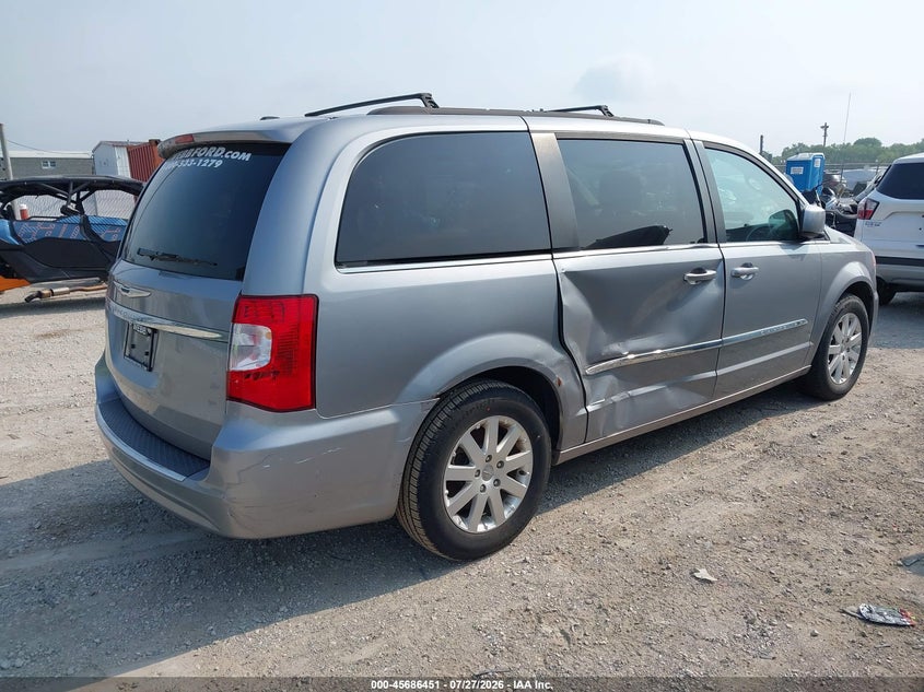 Vin: 2c4rc1bg0fr694525, lot: 46185060, chrysler town & country touring 20154