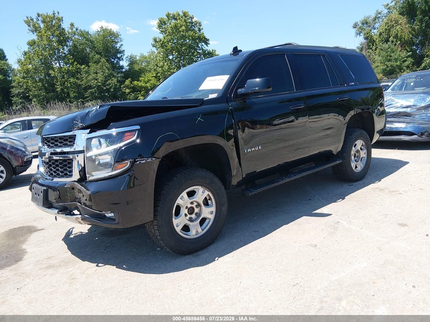 Vin: 1gnskbkc1kr301453, lot: 46185065, chevrolet tahoe lt 20192