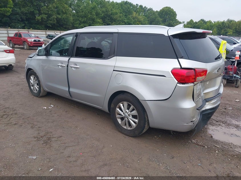 Vin: kndmb5c1xh6283156, lot: 46185069, kia sedona lx 20173