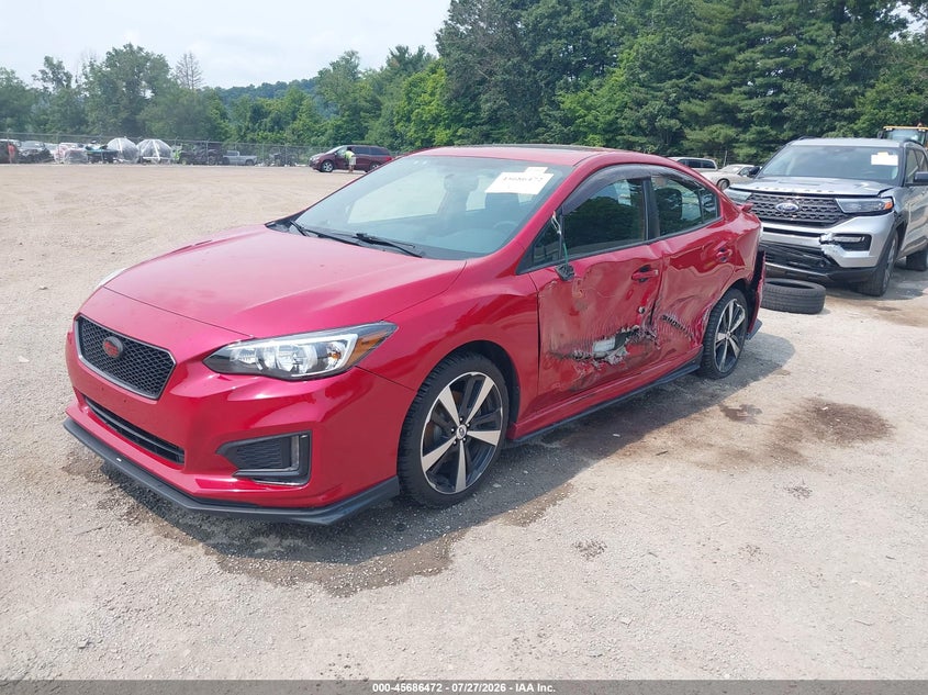 Vin: 4s3gkam69j3601551, lot: 46185081, subaru impreza 2.0i sport 20182