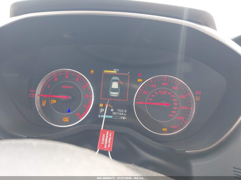 2018 SUBARU IMPREZA SEDAN 2.0L H-4 DI, DOHC, VVT, 152HP