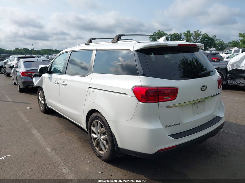Vin: kndmb5c12l6657851, lot: 46185087, kia sedona ex 20203