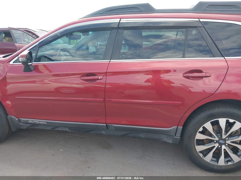 2017 Subaru Outback 2.5I Limited VIN: 4S4BSANC2H3309292 Lot: 45686482
