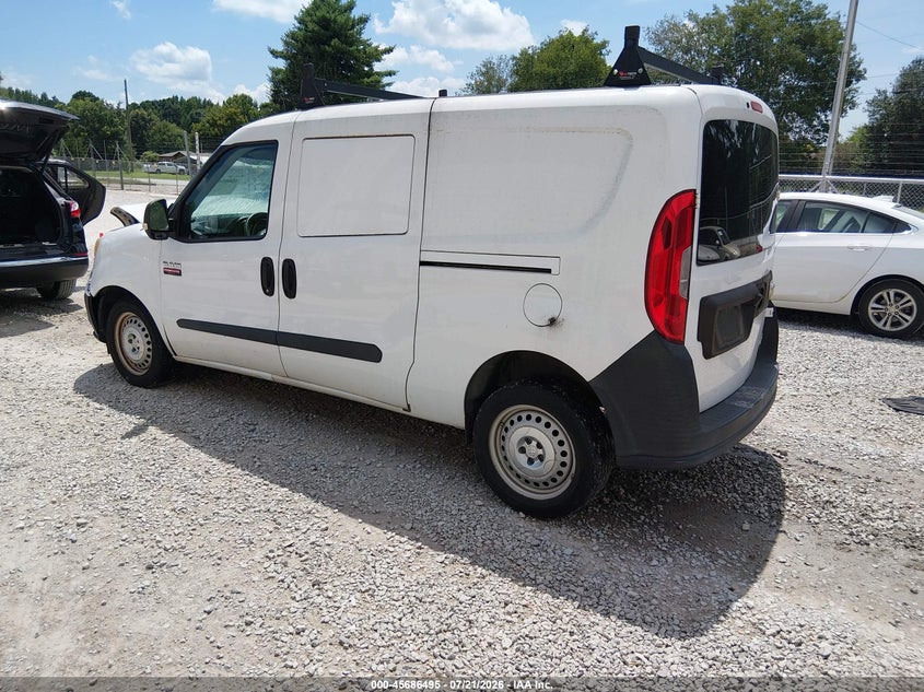 Vin: zfberfat2g6b72924, lot: 46185103, ram promaster city tradesman 20163