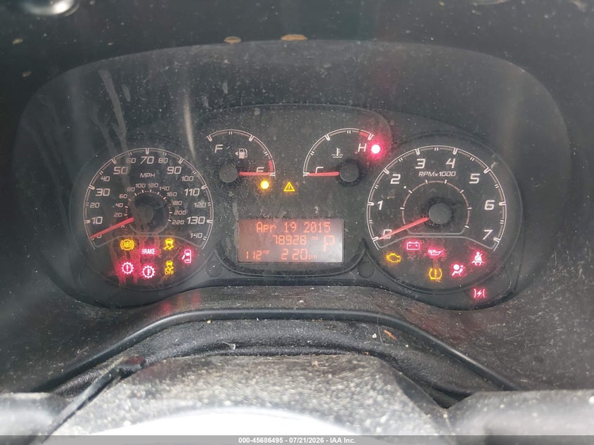 2016 Ram Promaster City Tradesman VIN: ZFBERFAT2G6B72924 Lot: 45686495