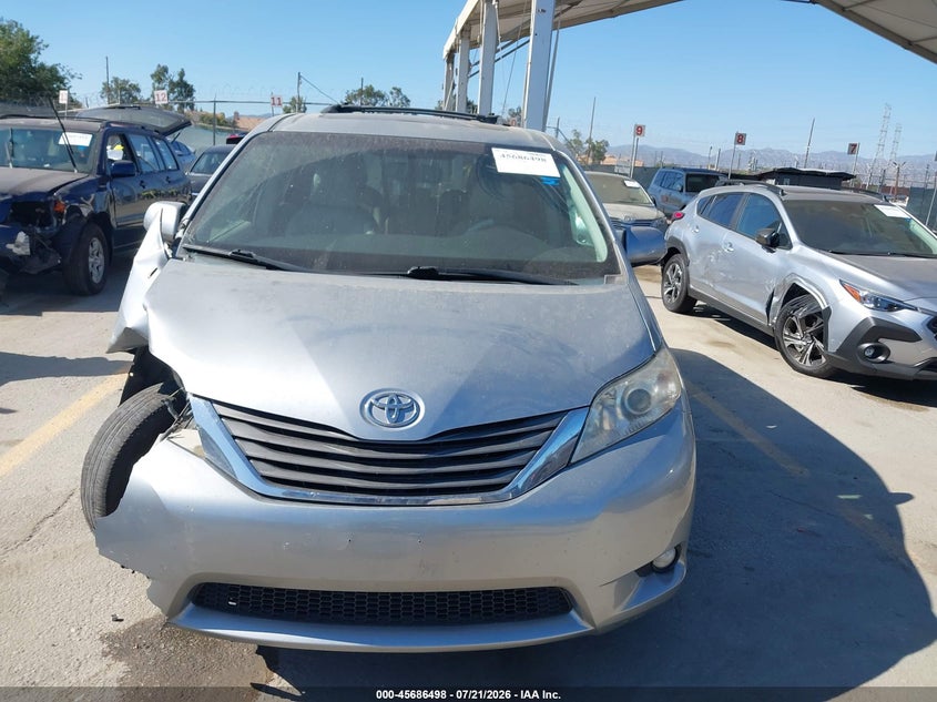 2014 Toyota Sienna Xle V6 8 Passenger VIN: 5TDYK3DC8ES482319 Lot: 45686498