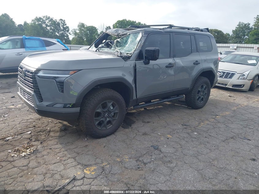 Vin: jtjtbcdx2s5062339, lot: 46185114, lexus gx 550 overtrail 20252