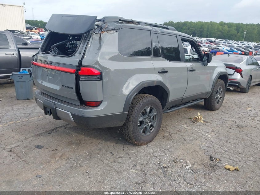 Vin: jtjtbcdx2s5062339, lot: 46185114, lexus gx 550 overtrail 20254