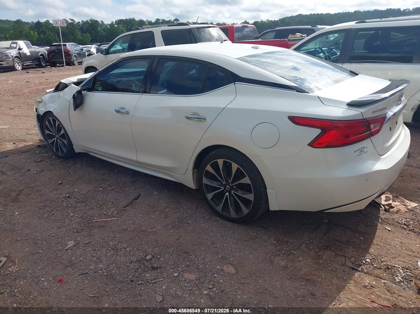 Vin: 1n4aa6ap1gc395790, lot: 46185158, nissan maxima 3.5 sr 20163