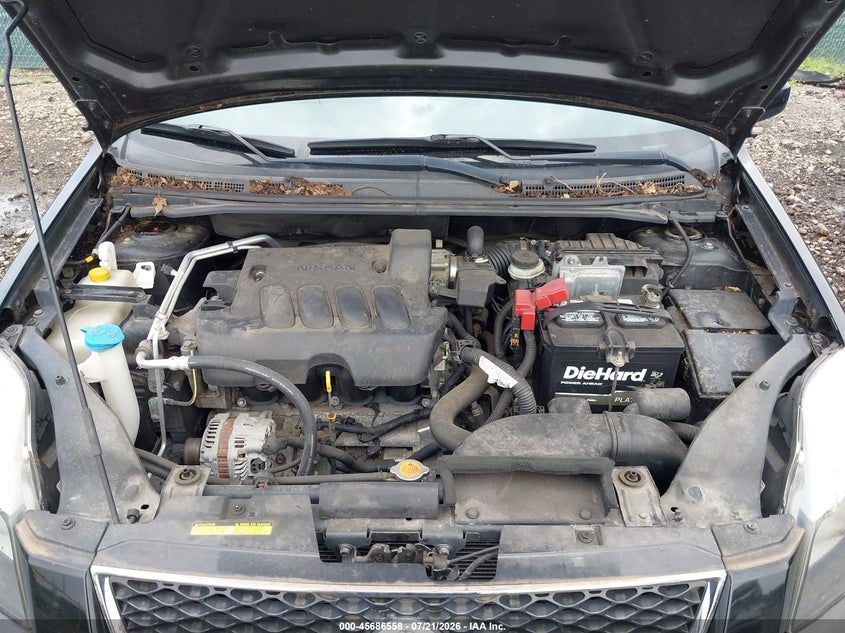 2011 Nissan Sentra 2.0Sr VIN: 3N1AB6AP9BL633893 Lot: 45686558