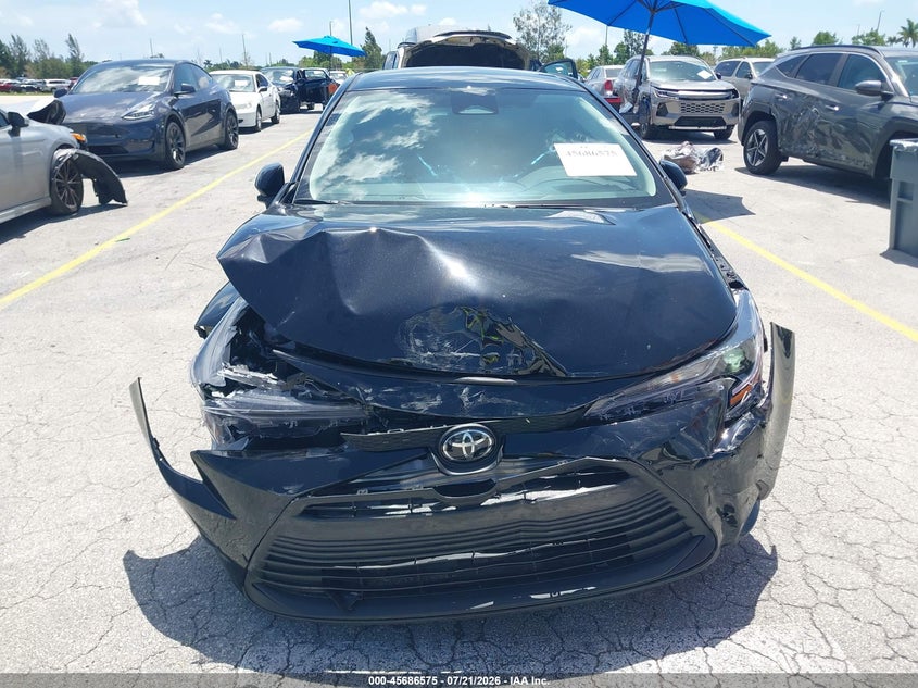 2026 Toyota Corolla Le VIN: 5YFB4MDEXTP472534 Lot: 45686575