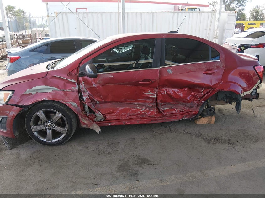 2015 Chevrolet Sonic Rs Auto VIN: 1G1JG5SB7F4183886 Lot: 45686576