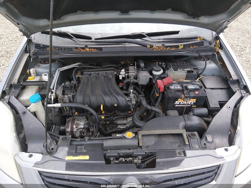 2012 Nissan Sentra 2.0 S VIN: 3N1AB6AP1CL726246 Lot: 45686577