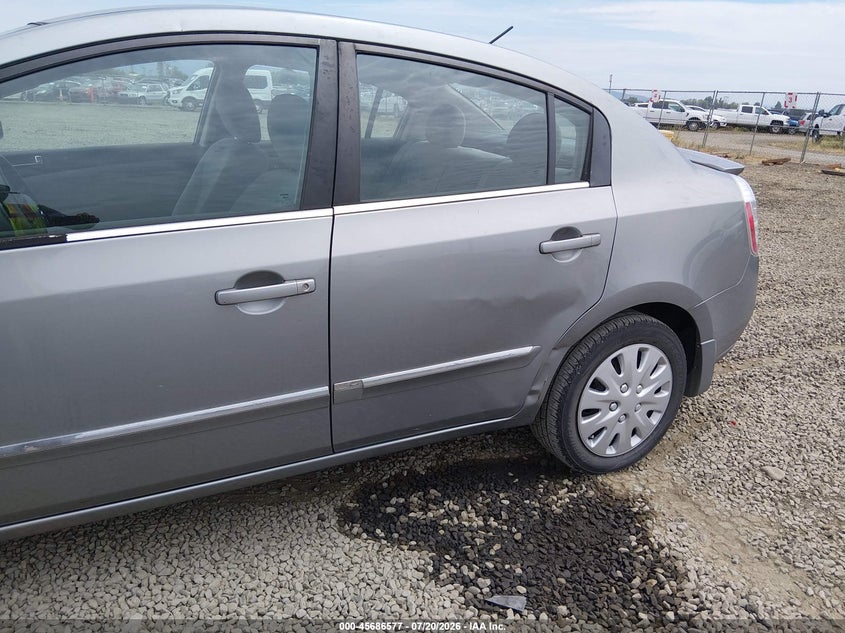 2012 Nissan Sentra 2.0 S VIN: 3N1AB6AP1CL726246 Lot: 45686577