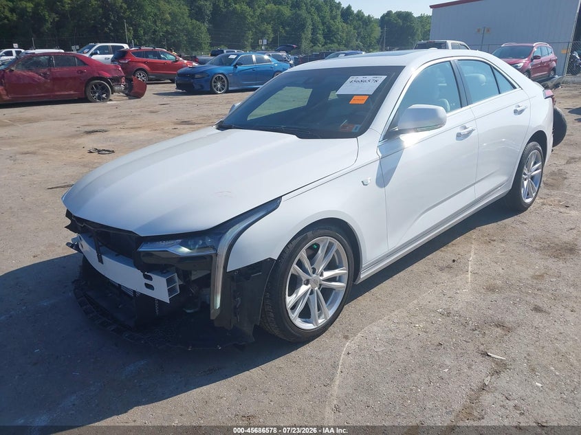 Vin: 1g6dk5rk0n0107332, lot: 46185187, cadillac ct4 luxury 20222