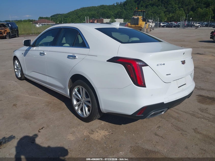 Vin: 1g6dk5rk0n0107332, lot: 46185187, cadillac ct4 luxury 20223