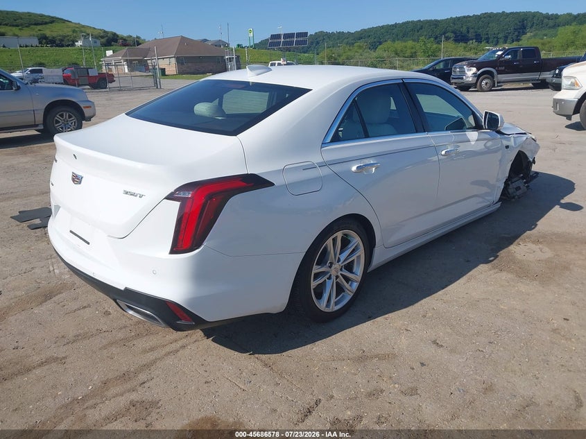 Vin: 1g6dk5rk0n0107332, lot: 46185187, cadillac ct4 luxury 20224