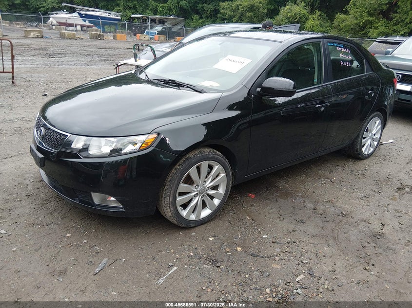 Vin: knafw4a30b5377309, lot: 46185200, kia forte sx 20112