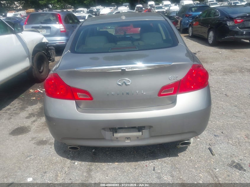2008 Infiniti G35 Journey VIN: JNKBV61EX8M226508 Lot: 45686593